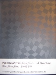 Plexiglas-Struktur